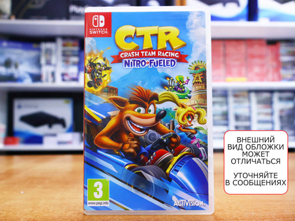 Crash Team Racing Nitro Fueled (Nintendo Switch, АНГЛ, БУ) - интернет-магазин GameShock г. Челябинск