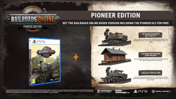 Railroads Online - Pioneer Edition (PS5, русские субтитры) - интернет-магазин GameShock г. Челябинск