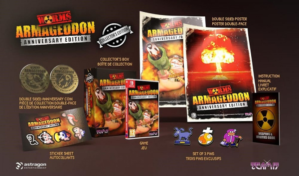 Worms: Armageddon - Anniversary Collector's Edition [Nintendo Switch, русские субтитры] - интернет-магазин GameShock г. Челябинск