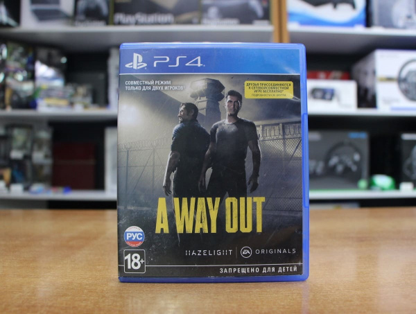 A Way Out (PS4, РУС, БУ) - интернет-магазин GameShock г. Челябинск