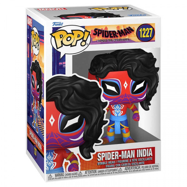 Фигурка Funko POP! Marvel Spider-Man Across the Spider-Verse: Spider-Man India 1227 - интернет-магазин GameShock г. Челябинск