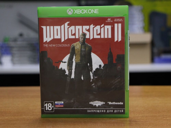 Wolfenstein II (2) : The New Colossus (Xbox One, РУС, БУ) - интернет-магазин GameShock г. Челябинск