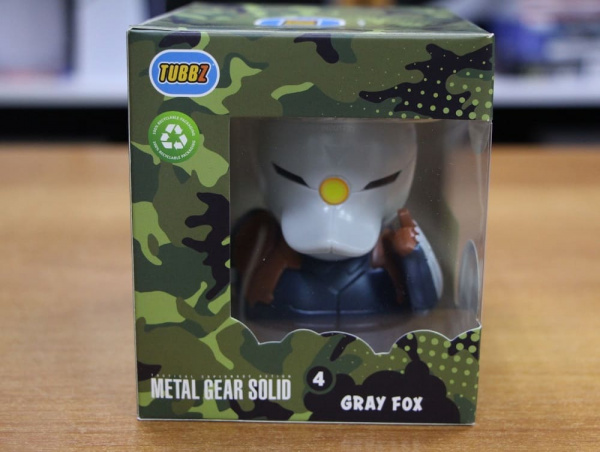 Фигурка-утка Tubbz Metal Gear Solid Gray Fox (Box) - интернет-магазин GameShock г. Челябинск