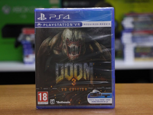 DOOM 3: VR Edition (только для PS VR) (PS4, английская версия) - интернет-магазин GameShock г. Челябинск