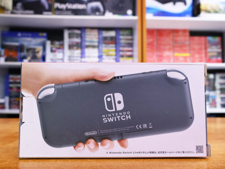Игровая приставка Nintendo Switch Lite (Серый) (HDH-001) - интернет-магазин GameShock г. Челябинск