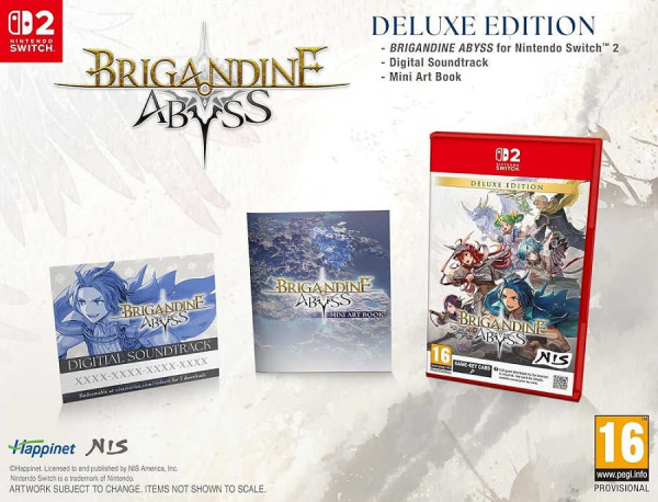 Brigandine Abyss - Deluxe Edition (Nintendo Switch 2, английская версия) - интернет-магазин GameShock г. Челябинск