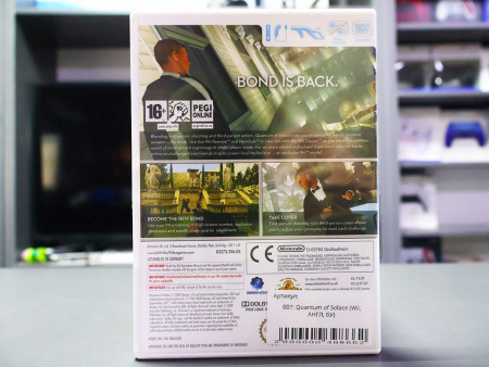 007: Quantum of Solace (Wii, АНГЛ, БУ) - интернет-магазин GameShock г. Челябинск 007: Quantum of Solace (Wii, АНГЛ, БУ) - интернет-магазин GameShock г. Челябинск