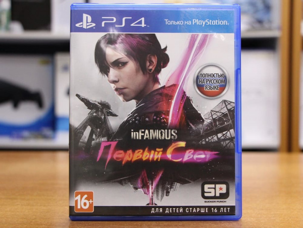 inFAMOUS: Первый свет (First Light) (PS4, РУС, БУ) - интернет-магазин GameShock г. Челябинск