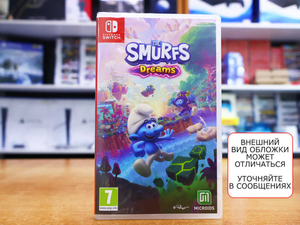 The Smurfs - Dreams [Nintendo Switch, русские субтитры] - интернет-магазин GameShock г. Челябинск