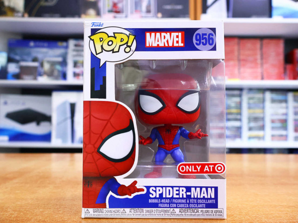 Фигурка Funko POP! Marvel. Spider-Man: Spider-Man (Exc) 956 - интернет-магазин GameShock г. Челябинск Фигурка Funko POP! Marvel. Spider-Man: Spider-Man (Exc) 956 - интернет-магазин GameShock г. Челябинск