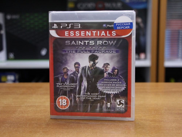 Saints Row The Third (3) - The Full Package (Essentials) (PS3, русские субтитры) - интернет-магазин GameShock г. Челябинск