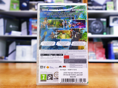LEGO Horizon Adventures (Nintendo Switch, русская версия) - интернет-магазин GameShock г. Челябинск