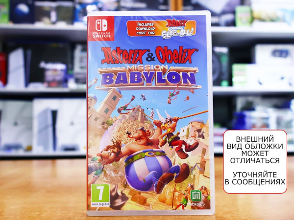 Asterix & Obelix: Mission Babylon [Nintendo Switch, русские субтитры] - интернет-магазин GameShock г. Челябинск