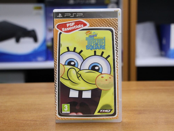 Губка Боб: Spongebob's Truth or Square [PSP, БУ] - интернет-магазин GameShock г. Челябинск