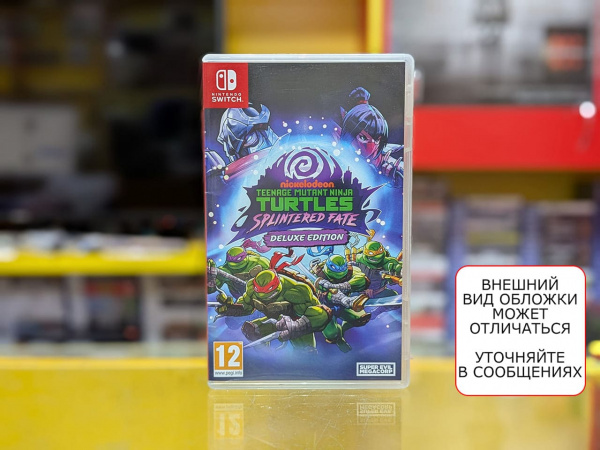 Teenage Mutant Ninja Turtles: Splintered Fate (Nintendo Switch, русские субтитры, БУ) - интернет-магазин GameShock г. Челябинск