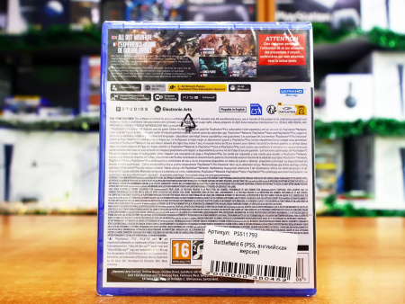 Battlefield 6 (PS5, английская версия) - интернет-магазин GameShock г. Челябинск