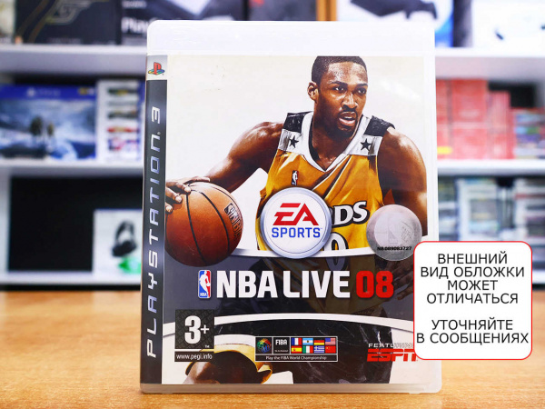NBA 08 (PS3, АНГЛ, БУ) - интернет-магазин GameShock г. Челябинск