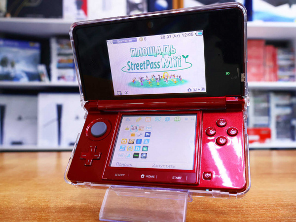 Nintendo 3DS Metallic Red + карта памяти 64gb, прошитая (БУ) - интернет-магазин GameShock г. Челябинск