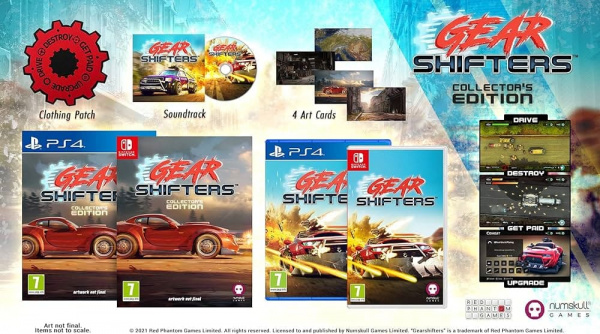 Gearshifters - Collector's Edition [PS4, русские субтитры] - интернет-магазин GameShock г. Челябинск