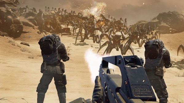 Starship Troopers: Extermination (Xbox Series X, английская версия) - интернет-магазин GameShock г. Челябинск