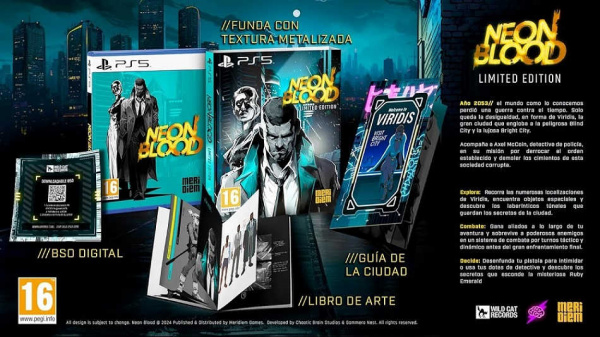 Neon Blood - Limited Edition [PS5, английская версия] - интернет-магазин GameShock г. Челябинск