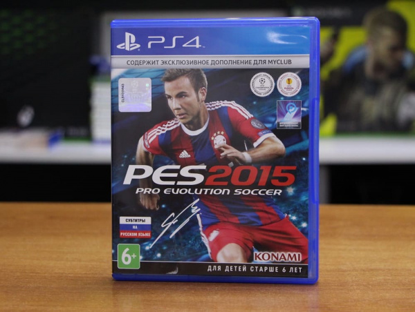 Pro Evolution Soccer (PES) 2015 (PS4, РУС, БУ) - интернет-магазин GameShock г. Челябинск