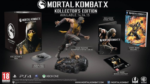 Mortal Kombat X - Коллекционное издание (PS4, русские субтитры) - интернет-магазин GameShock г. Челябинск