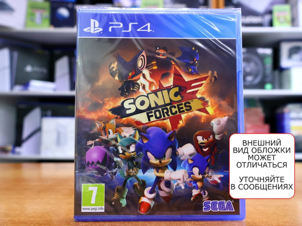 Sonic Forces (PS4, русские субтитры) - интернет-магазин GameShock г. Челябинск