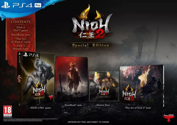 Nioh 2 - Special Edition [PS4, русские субтитры] - интернет-магазин GameShock г. Челябинск