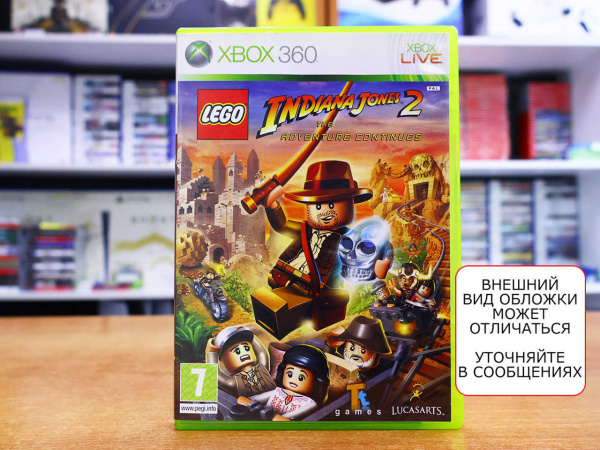 Lego Indiana Jones 2 (Xbox 360, АНГЛ, БУ) - интернет-магазин GameShock г. Челябинск