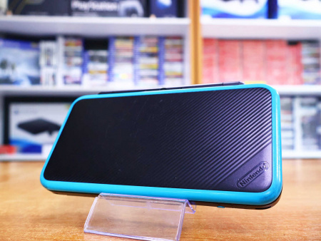 Nintendo New 2DS XL (черный + бирюзовый) прошитая 128Gb [БУ] - интернет-магазин GameShock г. Челябинск