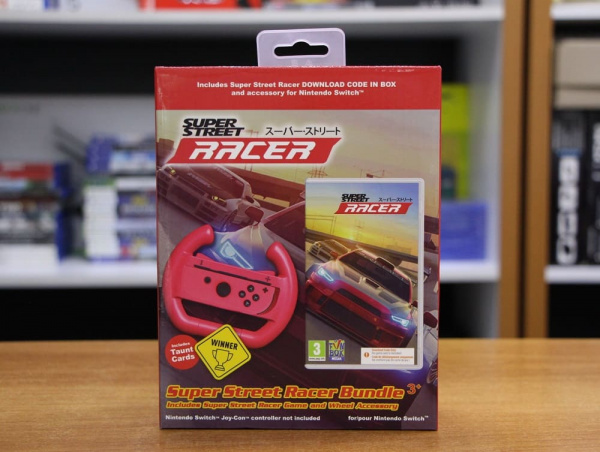 Super Street: Racer Bundle (код загрузки + руль) [Nintendo Switch, русская версия] - интернет-магазин GameShock г. Челябинск
