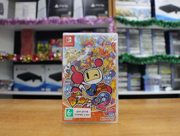 Super Bomberman R 2 [Nintendo Switch, русские субтитры] - интернет-магазин GameShock г. Челябинск