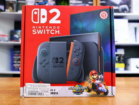 Игровая приставка Nintendo Switch 2 256 GB, чёрный + Mario Kart World - интернет-магазин GameShock г. Челябинск