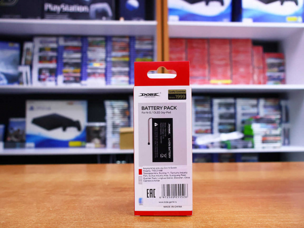 Аккумуляторная батарея Dobe, для контроллеров Nintendo Switch, 1850mAh, 2 шт. (TNS-2158B) - интернет-магазин GameShock г. Челябинск Аккумуляторная батарея Dobe, для контроллеров Nintendo Switch, 1850mAh, 2 шт. (TNS-2158B) - интернет-магазин GameShock г. Челябинск