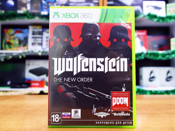 Wolfenstein The New Order (Xbox 360, РУС, БУ) - интернет-магазин GameShock г. Челябинск
