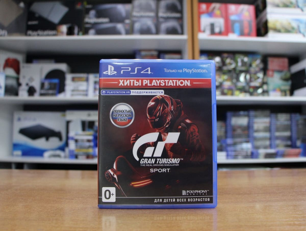 Gran Turismo Sport (с поддержкой PS VR) - PlayStation Hits [PS4, русская версия, БУ] - интернет-магазин GameShock г. Челябинск