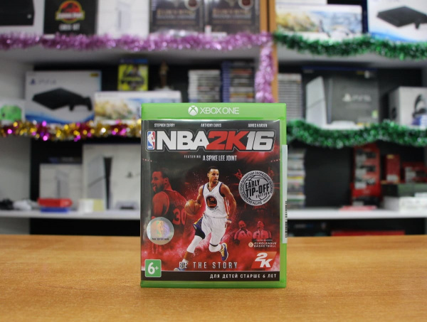 NBA 2K16 (Xbox One, АНГЛ, БУ) - интернет-магазин GameShock г. Челябинск