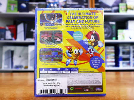 Sonic Mania Plus (PS4, английская версия) - интернет-магазин GameShock г. Челябинск