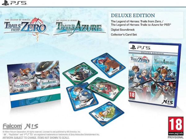 The Legend of Heroes: Trails from Zero & Trails to Azure - Deluxe Edition [PS5, английская версия] - интернет-магазин GameShock г. Челябинск