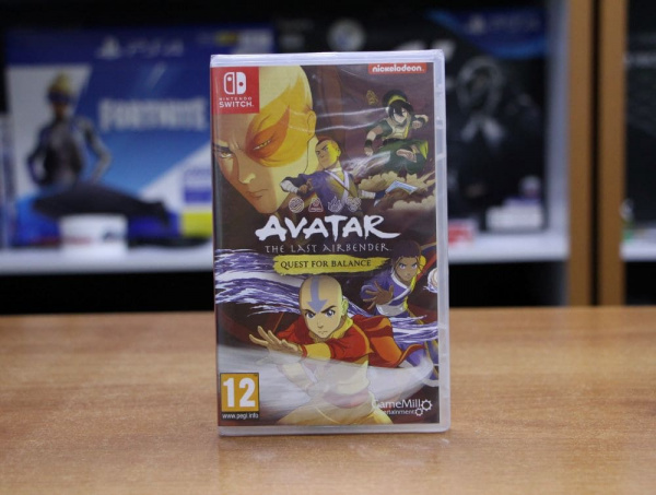 Avatar The Last Airbender: Quest for Balance [Nintendo Switch, английская версия] - интернет-магазин GameShock г. Челябинск