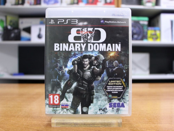 Binary Domain (PS3, АНГЛ, БУ) - интернет-магазин GameShock г. Челябинск