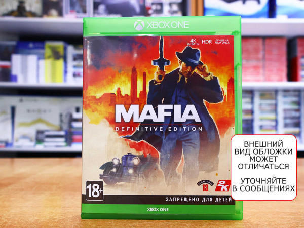 Mafia - Definitive Edition (Xbox One, РУС, БУ) - интернет-магазин GameShock г. Челябинск