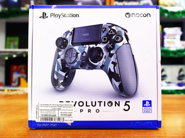 Геймпад Nacon Revolution 5 Pro Arctic Camo PS5/PS4/PC (витринный экземпляр) - интернет-магазин GameShock г. Челябинск
