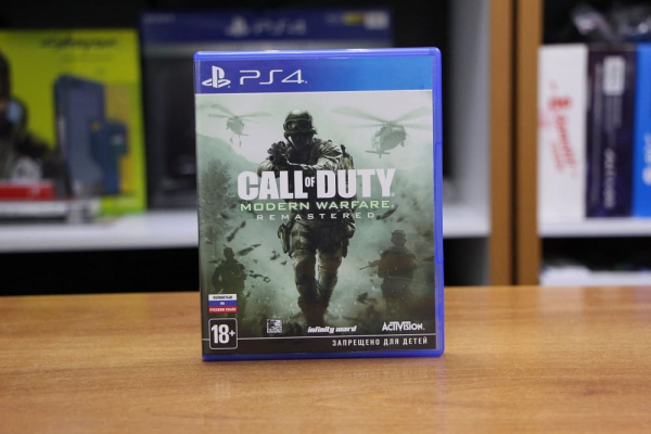 Call of Duty: Modern Warfare Remastered (PS4, РУС, БУ) - интернет-магазин GameShock г. Челябинск
