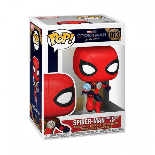 Фигурка Funko POP! Spider Man No Way Home: Spider-Man (Integrated Suit) 913 - интернет-магазин GameShock г. Челябинск Фигурка Funko POP! Spider Man No Way Home: Spider-Man (Integrated Suit) 913 - интернет-магазин GameShock г. Челябинск