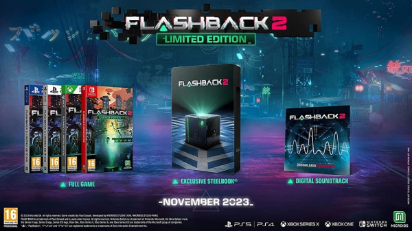 Flashback 2 - Limited Edition (Nintendo Switch, английская версия) - интернет-магазин GameShock г. Челябинск