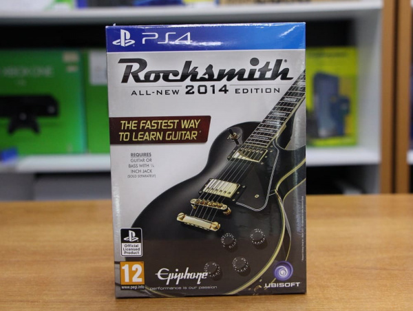 Rocksmith 2014 Edition: Remastered (Игра + Кабель) (PS4, английская версия) - интернет-магазин GameShock г. Челябинск