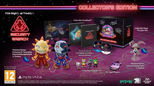 Five Nights at Freddy's: Security Breach - Collector's Edition [PS5, русские субтитры] - интернет-магазин GameShock г. Челябинск