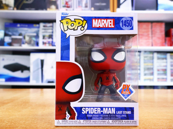 Фигурка Funko POP! Marvel: Spider-Man (Last Stand) (Exc) 1450 - интернет-магазин GameShock г. Челябинск Фигурка Funko POP! Marvel: Spider-Man (Last Stand) (Exc) 1450 - интернет-магазин GameShock г. Челябинск